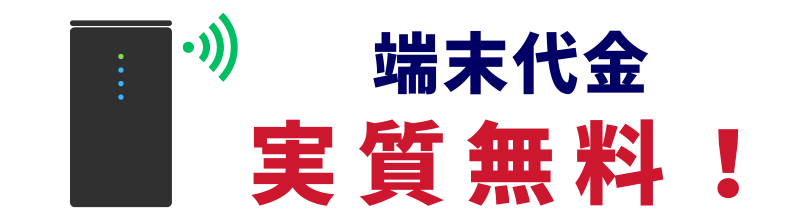 ドコモ home 5G 端末代金 実質無料